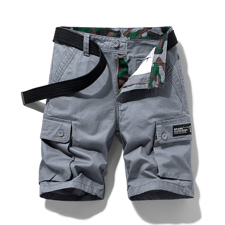 Herren Komfortable Cargoshorts mit mehreren praktischen Taschen und stabiler Gürtelschlaufe Echoarchiv