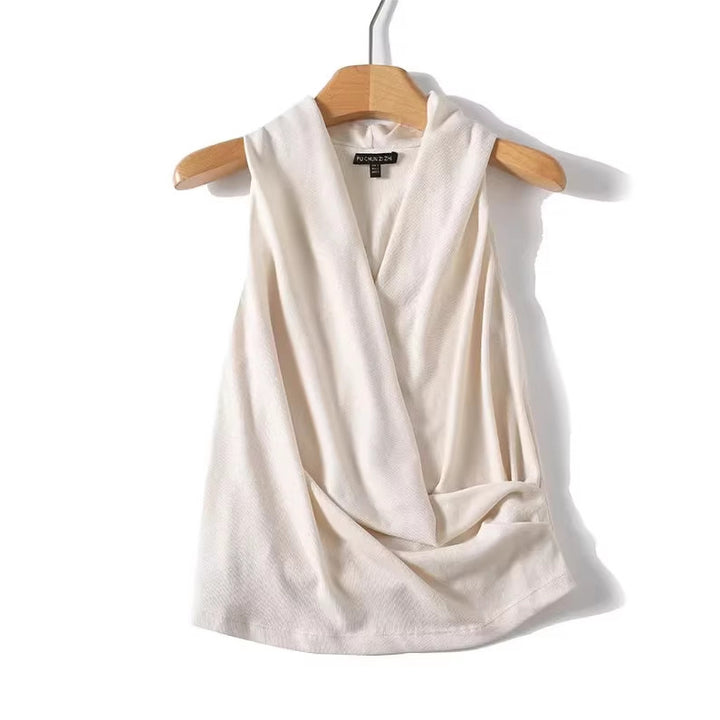 Damen Wickeloberteil mit elegantem, fließendem Stoff Echo Archiv
