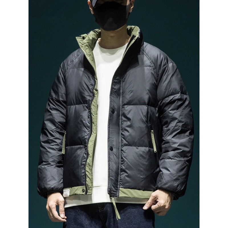Herren Leichte gesteppte Thermo-Outdoorjacke mit Kapuze Echoarchiv