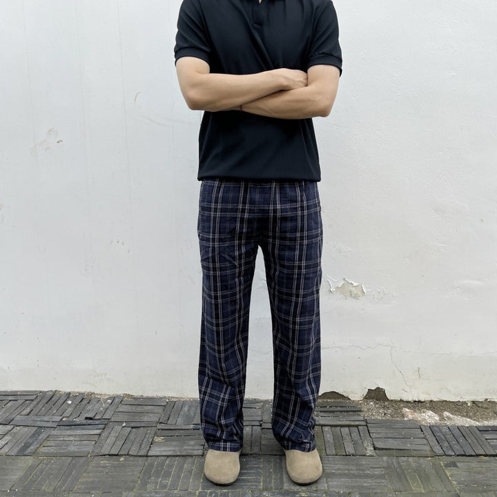 Damen Bequeme Schlafhose aus Flanell Echo Archiv
