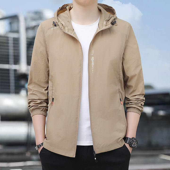 Herren Leichte Windjacke Echo Archiv