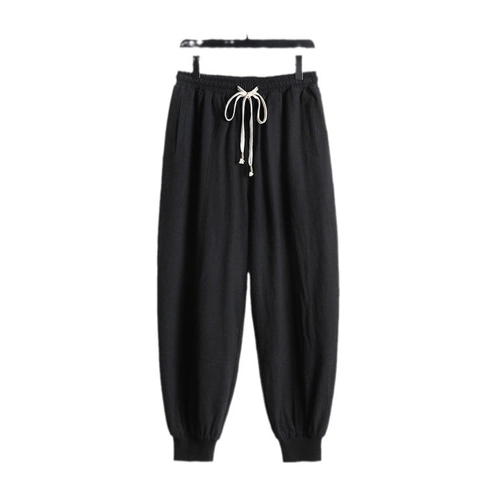 Herren Leichte Baumwoll-Jogginghose mit Kordelzug, Elastischem Bündchen und praktischen Taschen Echoarchiv