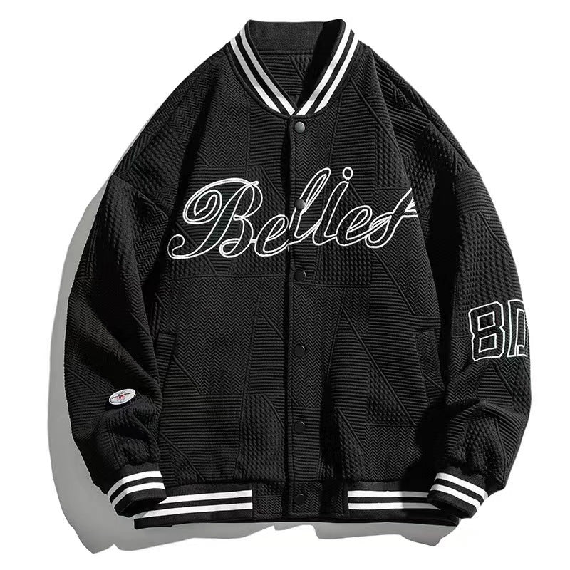 Herren Sportliche Bomberjacke mit strukturiertem Design Echo Archiv
