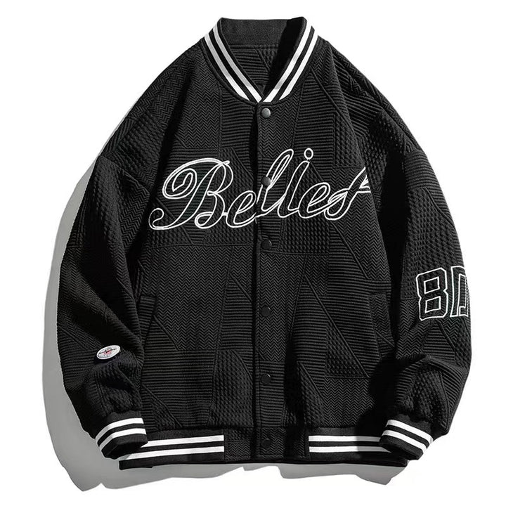 Herren Sportliche Bomberjacke mit strukturiertem Design Echo Archiv