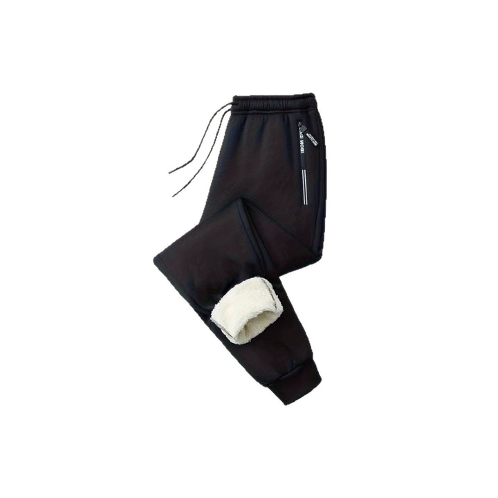 Herren Tapered Performance-Jogginghose mit elastischem Bund, Reißverschlusstaschen & gerippten Beinbündchen Echo Archiv