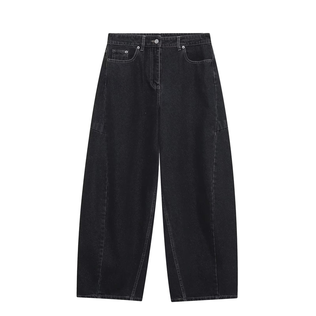 Damen weite Jeans im modernen Schnitt mit angesagten Cargo-Taschen Echo Archiv