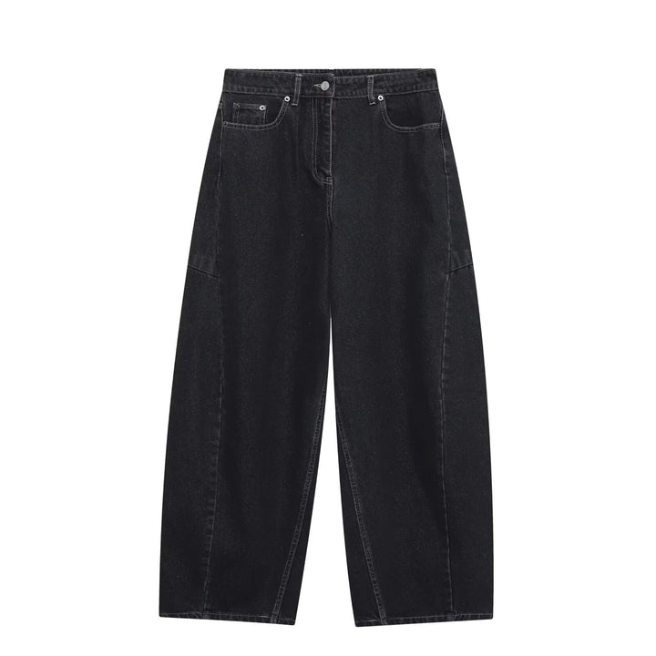Damen weite Jeans im modernen Schnitt mit angesagten Cargo-Taschen Echo Archiv