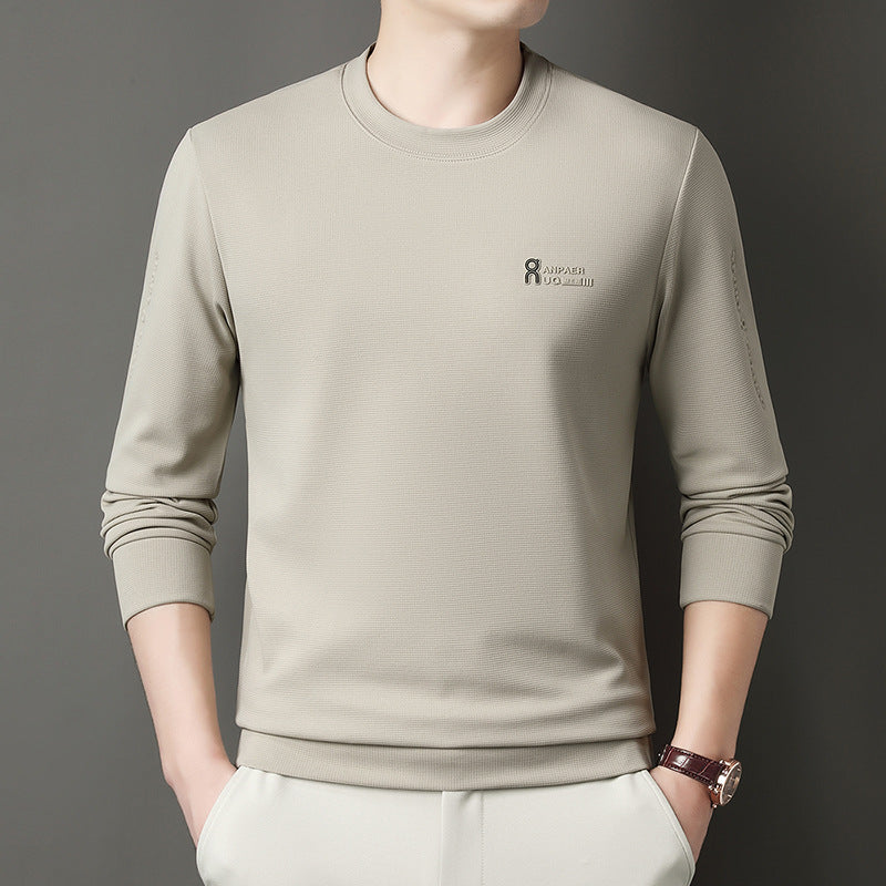 Herren Sport Sweatshirt mit strukturiertem Gewebe und modernem Rundhalsausschnitt Echoarchiv