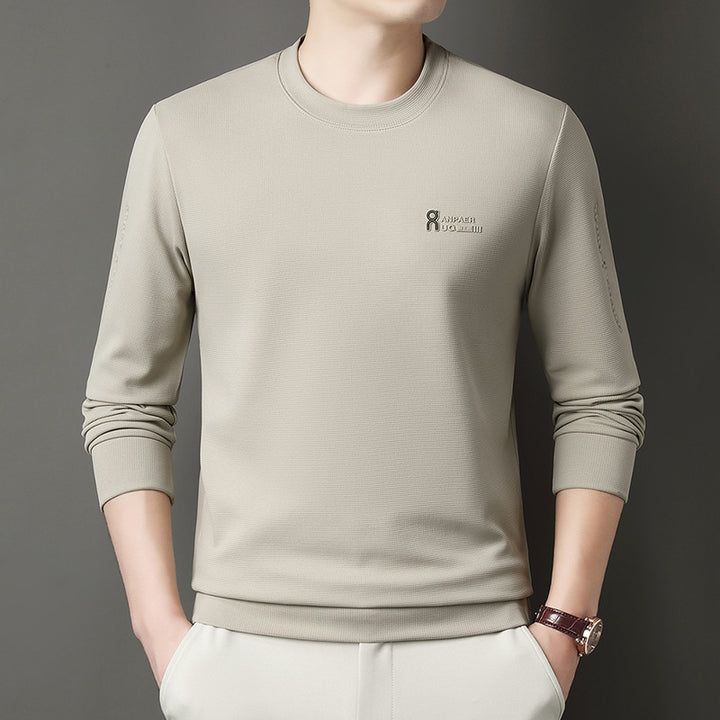 Herren Sport Sweatshirt mit strukturiertem Gewebe und modernem Rundhalsausschnitt Echoarchiv