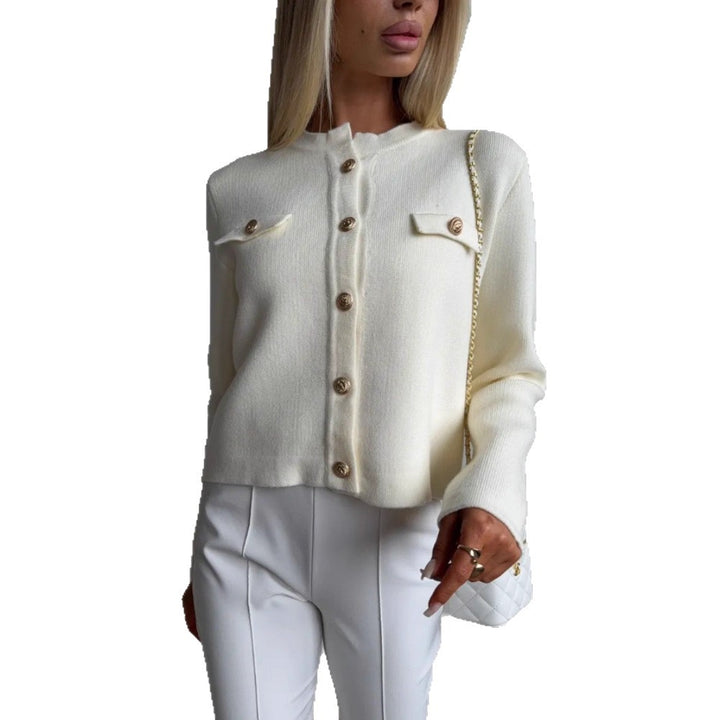 Damen Modische Kurze Strickjacke Echo Archiv