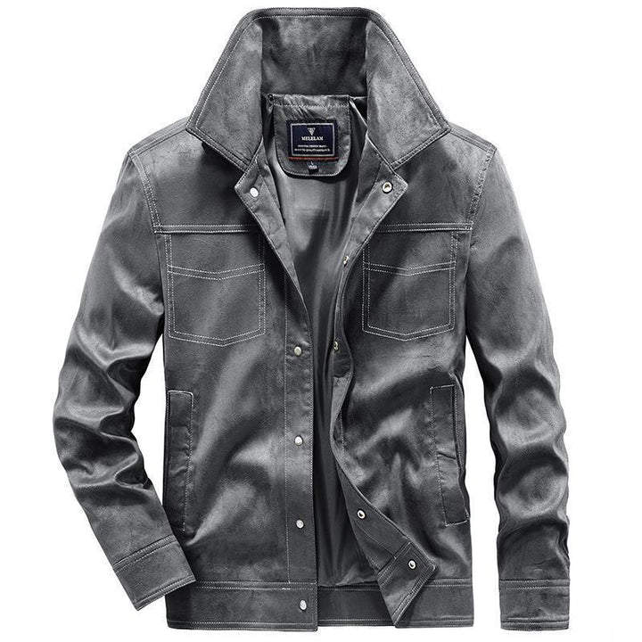 Herren Modische Wildlederjacke Echo Archiv