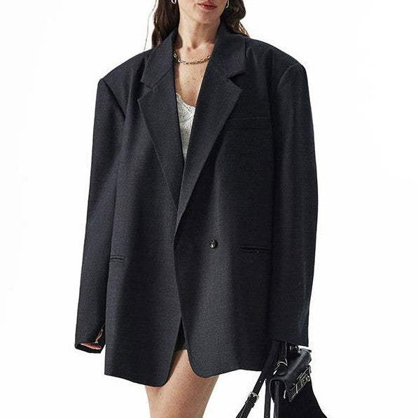 Damen Oversized Blazer mit lässigem Schnitt Echoarchiv