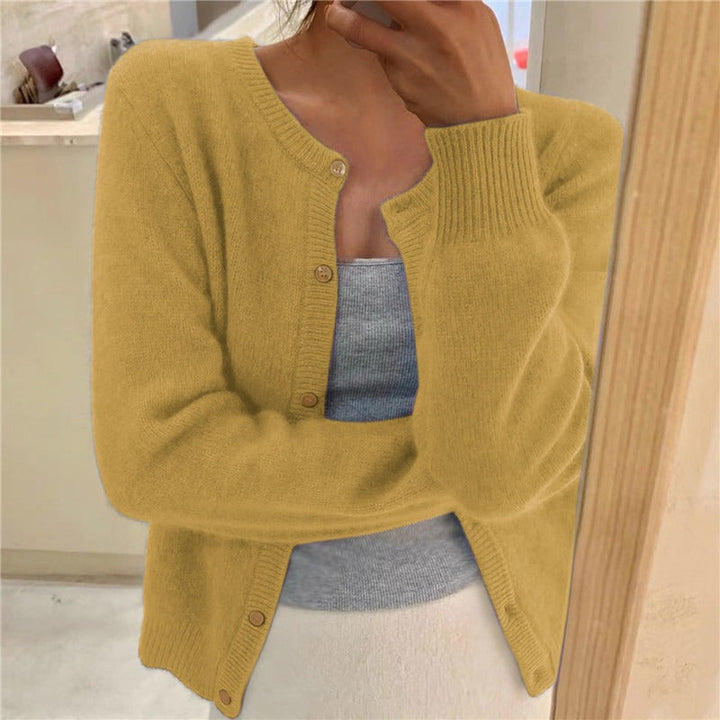Damen kuschelige Strickjacke Echoarchiv