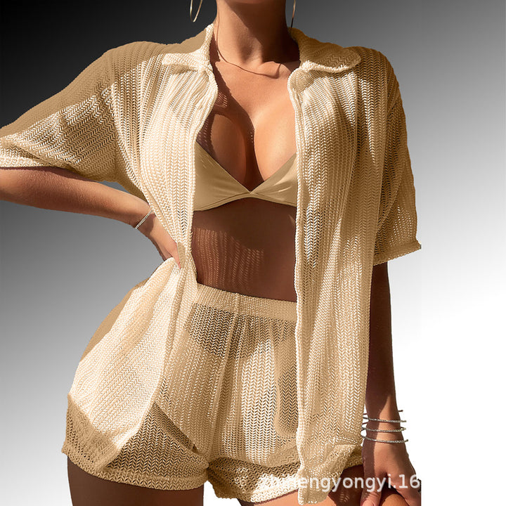 Damen Freizeitanzug mit luftigem Strickdesign Echo Archiv