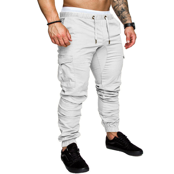 Herren nan Slim-Fit Cargo-Joggerhose mit elastischem Tunnelzug, verstärkten Nähten und Mehrfachtaschen Echo Archiv