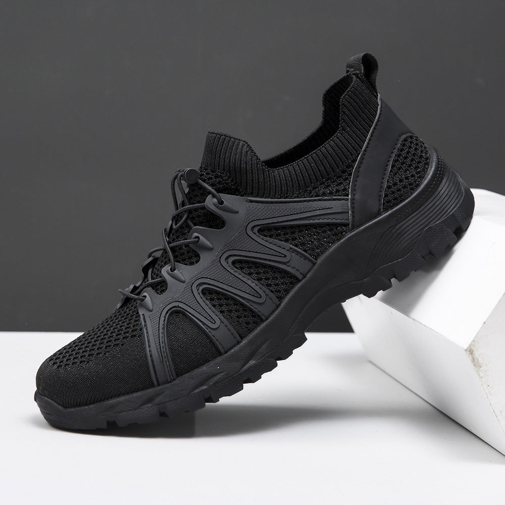Herren Sportliche Mesh Sneakers mit dämpfender Sohle Echoarchiv