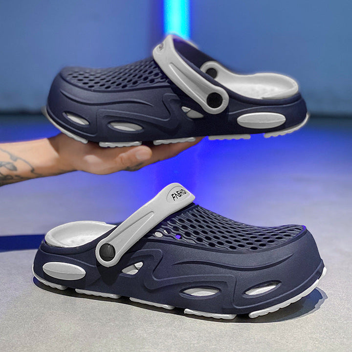 Herren Atmungsaktive Clogs mit verstellbarem Riemen Echoarchiv