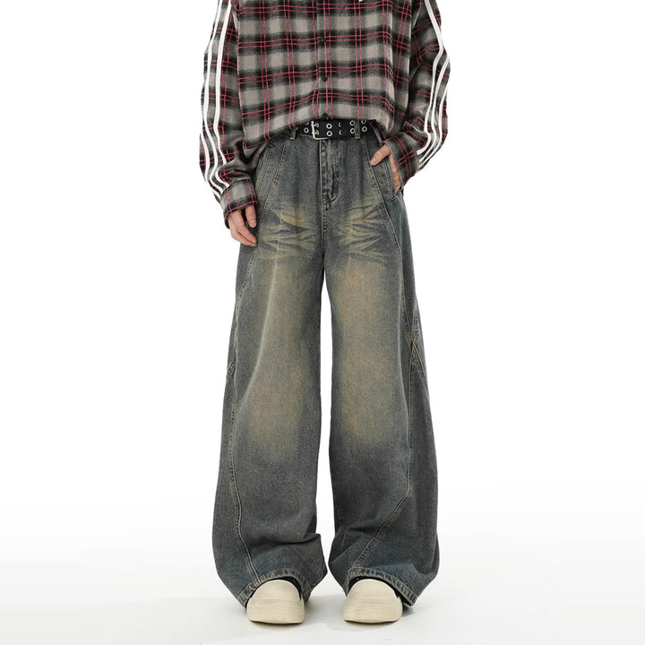 Damen Weitgeschnittene Jeans Echoarchiv