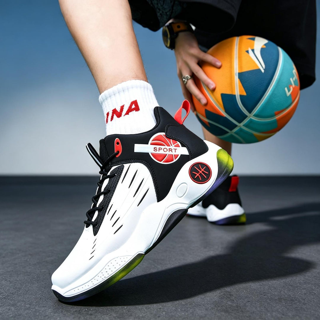 Herren Sportliche Basketball-Sneaker Echoarchiv