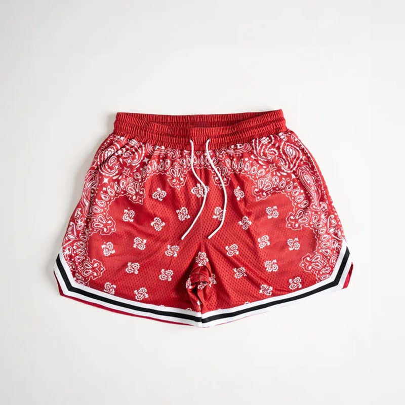 Herren Bandana Druck Sportshorts Echoarchiv