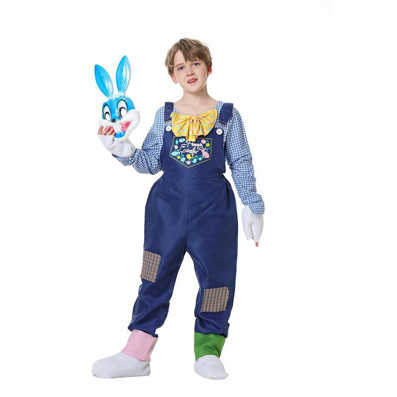 Jungen Clownskostüm mit bunten Details Echo Archiv