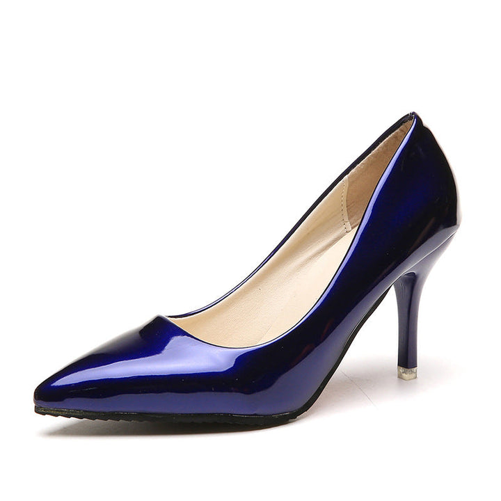 Damen Elegante Hochglanz-Pumps mit Schmaler Silhouette und Komfortablem Innenfutter Echoarchiv