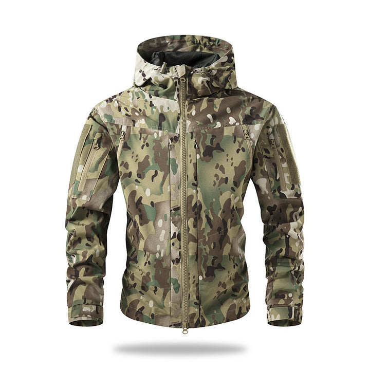 Herren technische Outdoorjacke mit atmungsaktiver Membran Echoarchiv