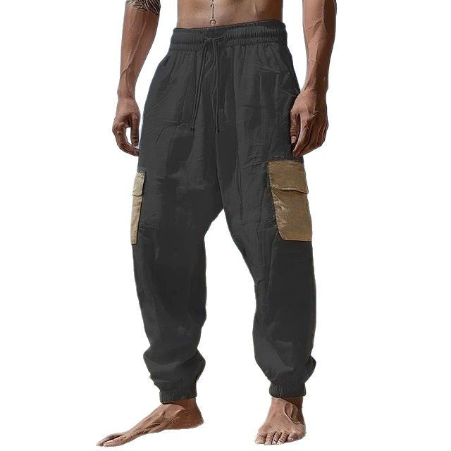 Herren Cargo-Hose mit elastischem Bund und praktischen Seitentaschen Echoarchiv