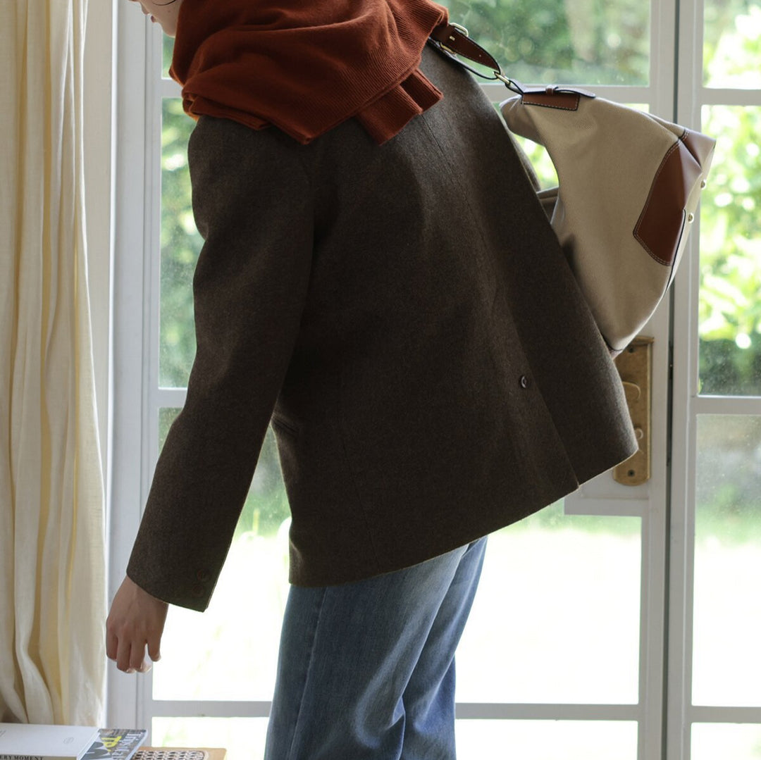 Damen Elegante und lässige Blazerjacke Echoarchiv