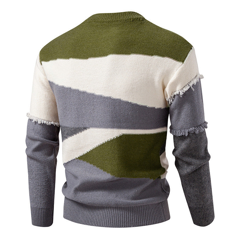 Herren modischer Pullover mit einzigartigem Fransen-Design Echoarchiv