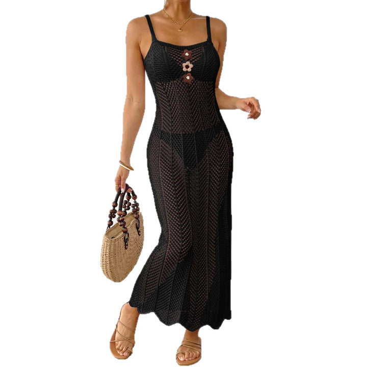 Damen transparenter Strandsarong mit elegantem Design Echo Archiv