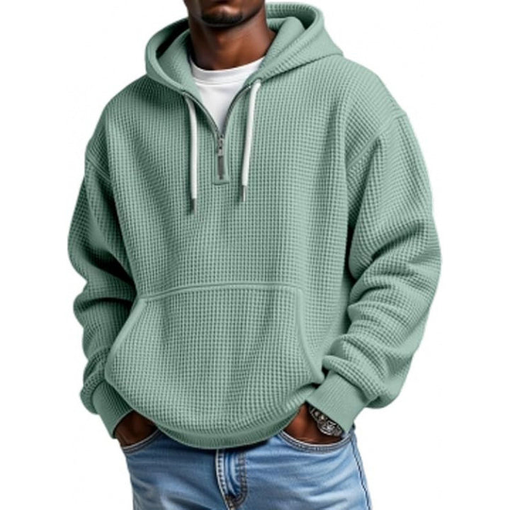 Herren lässiger Hoodie mit innovative Struktur Echoarchiv