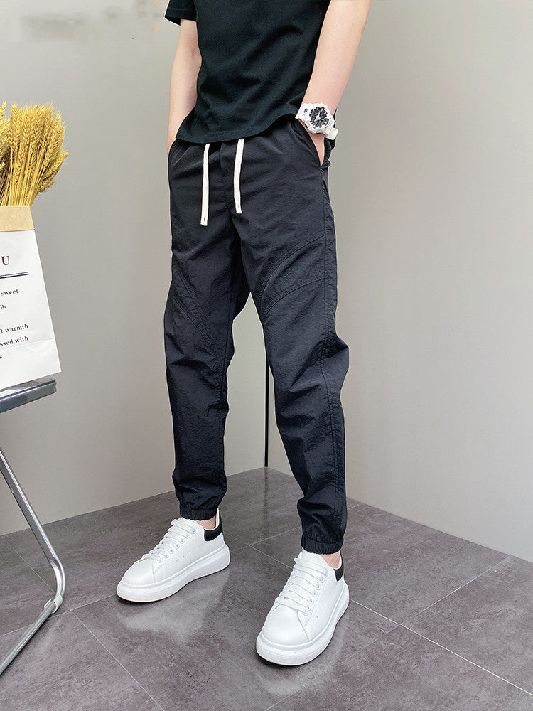 Herren Lässige Fitness-Hose mit elastischem Bund Echoarchiv