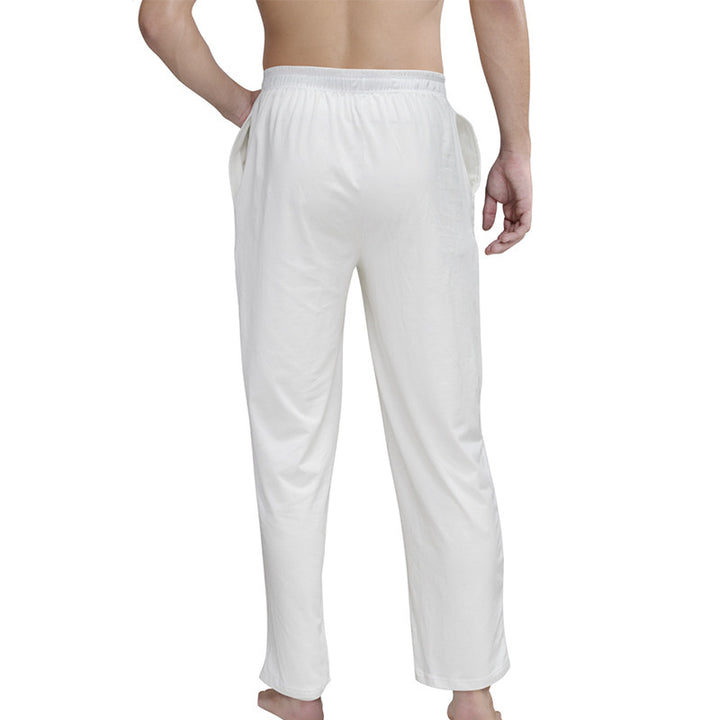 Herren nan Lounge- und Schlafhose aus weichem Jersey mit elastischem Bund und Seitentaschen Echo Archiv