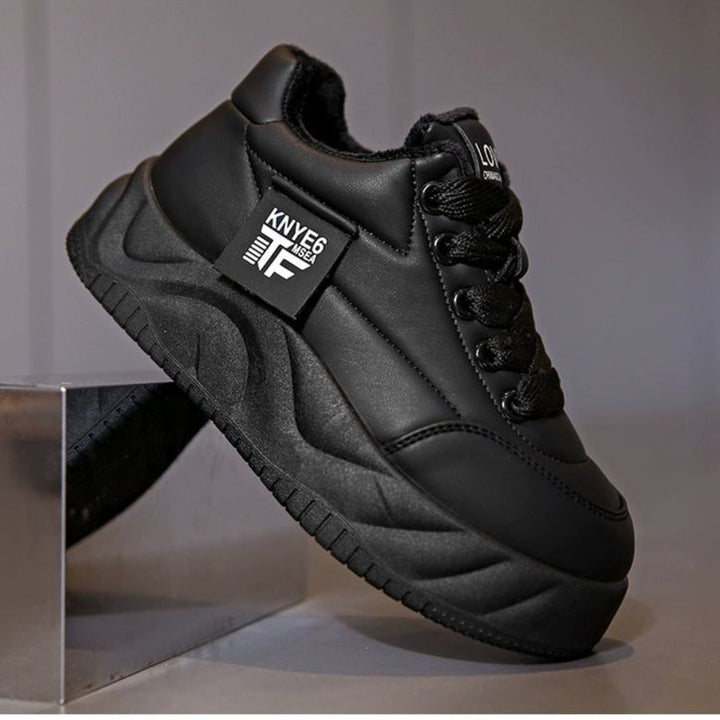 Damen Fleecegefütterte Chunky Sneakers mit rutschfester Sohle und modischem Design Echo Archiv