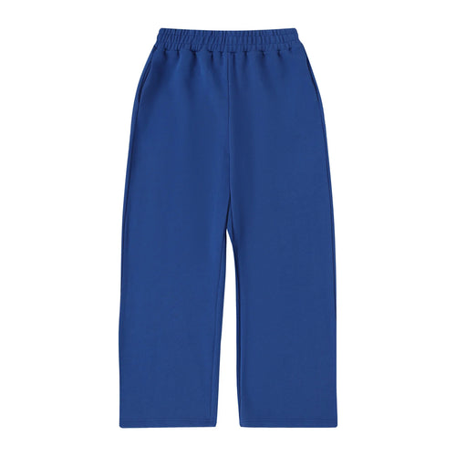 Damen weite Cropped-Loungehose mit elastischem Bund und seitlichen Eingrifftaschen – Avélisse