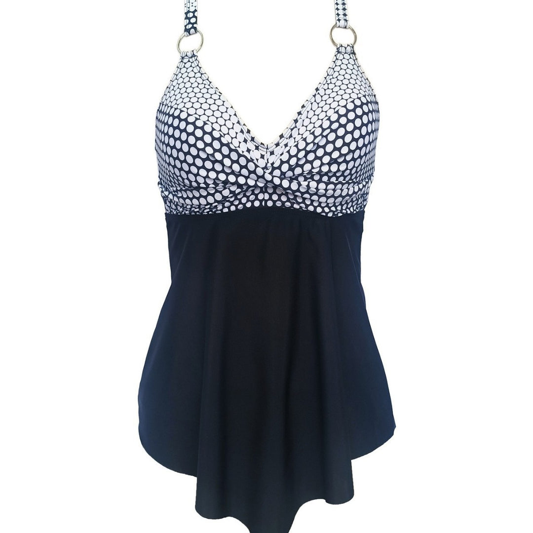 Damen Tankini mit hochgeschlossenem Oberteil und floralem Muster Echo Archiv