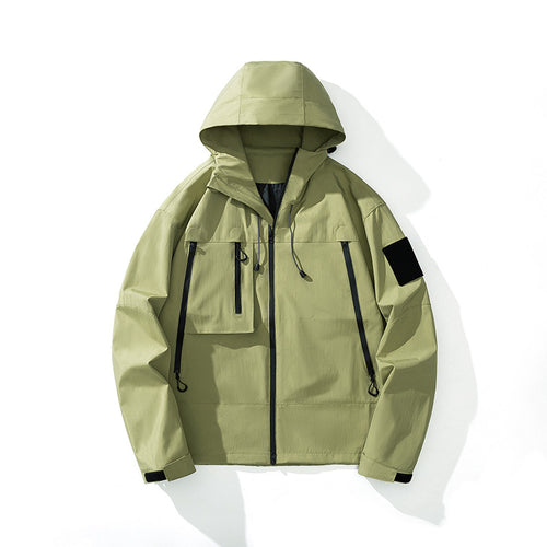 Herren technische Multifunktionsjacke mit praktischen Taschen Echoarchiv