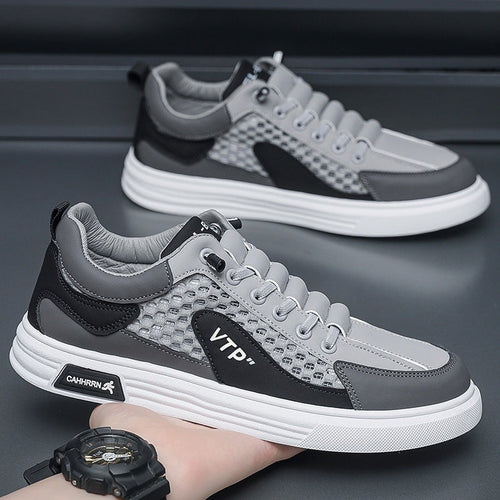 Damen Sportliche Sneakers mit atmungsaktiver Netzstruktur und robuster Gummisohle Echo Archiv