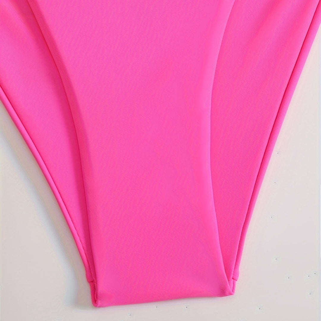 Damen Triangel-Bikini mit modischen Kettenakzenten Echo Archiv