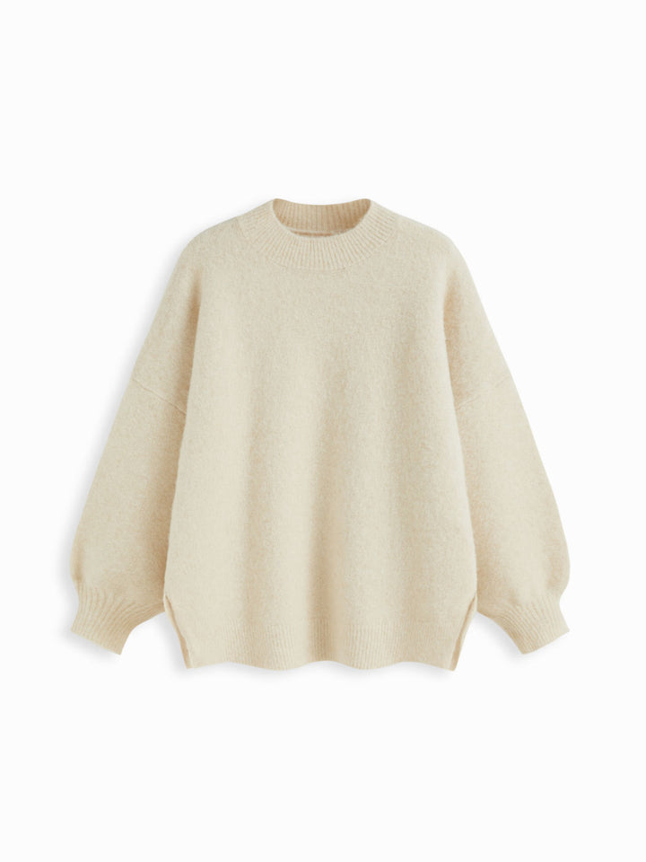 Damen Bequemer Oversized Pullover Echo Archiv