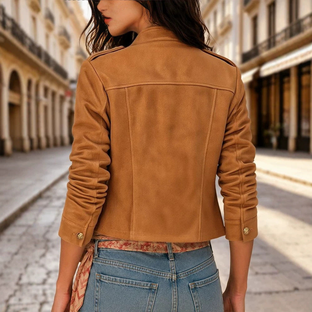 Damen Stylische Jacke im Militärstil Echo Archiv
