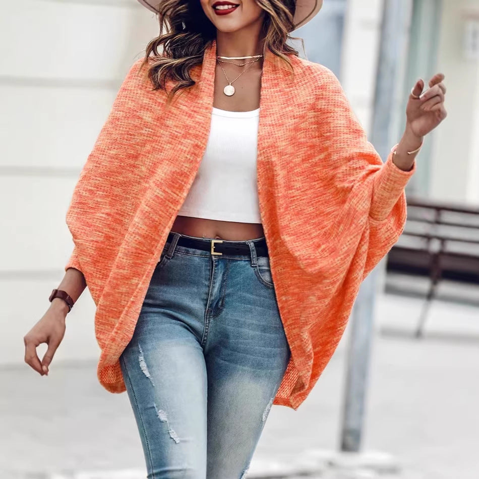 Damen Weiches Strickcape Echo Archiv