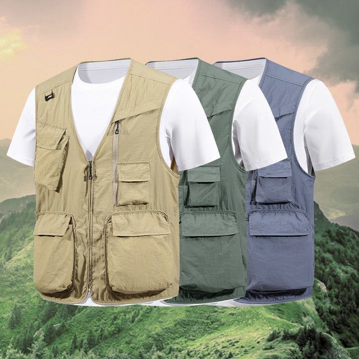 Herren Multifunktionale Outdoor-Weste Echo Archiv 1788242492