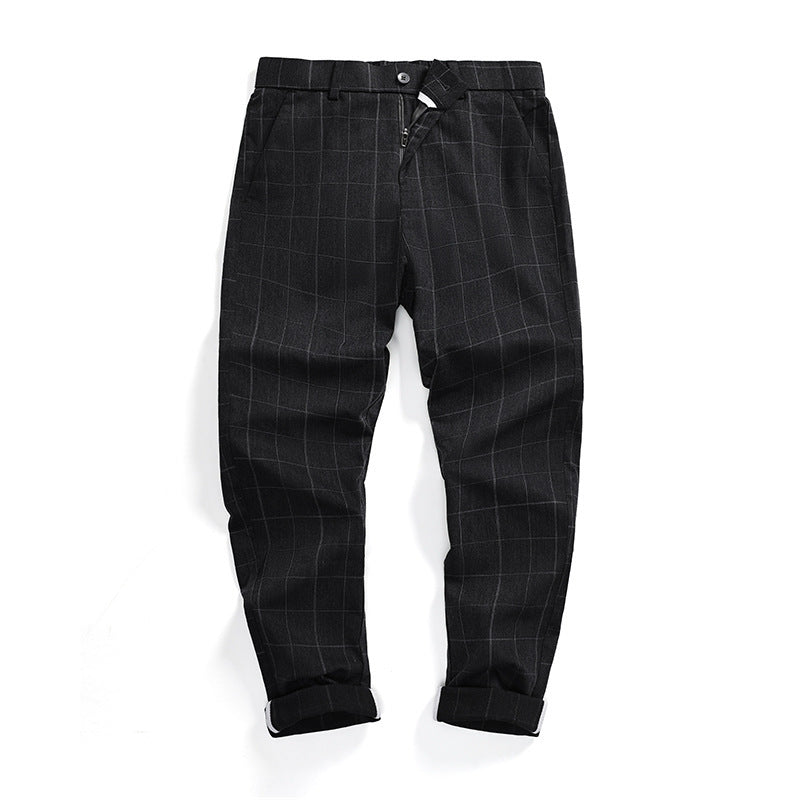 Herren Stylische Karohose Echo Archiv
