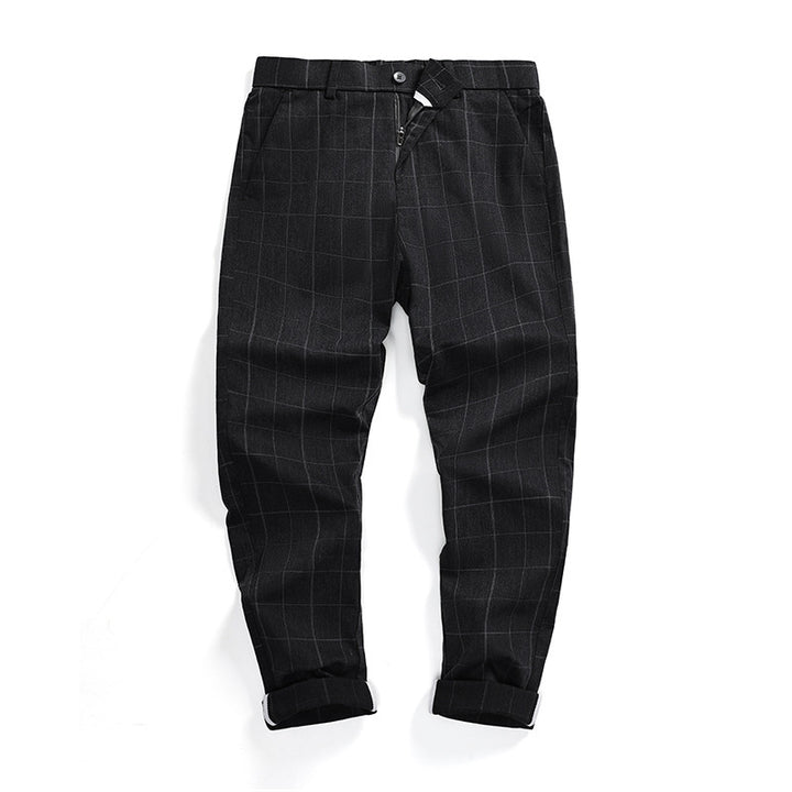 Herren Stylische Karohose Echo Archiv