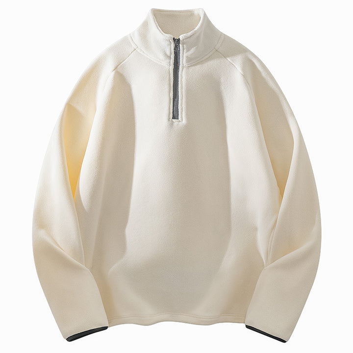 Damen Sportliche Fleecejacke mit Stehkragen Echoarchiv