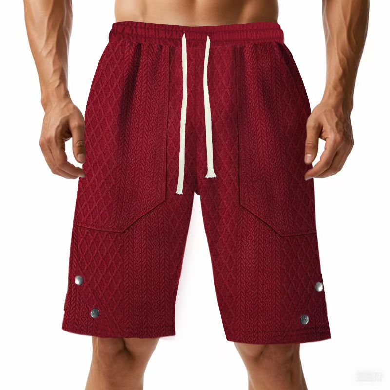 Herren lässige Cargo-Shorts mit strukturiertem Design und praktischen Seitentaschen Echoarchiv
