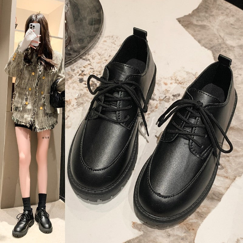 Damen nan stylische Derby-Schnürschuhe mit robuster Profilsohle, gepolstertem Komfortfußbett und dezentem Plateau Echo Archiv