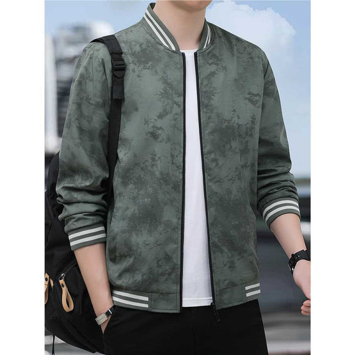 Herren Sportliche Baumwolljacke Echo Archiv